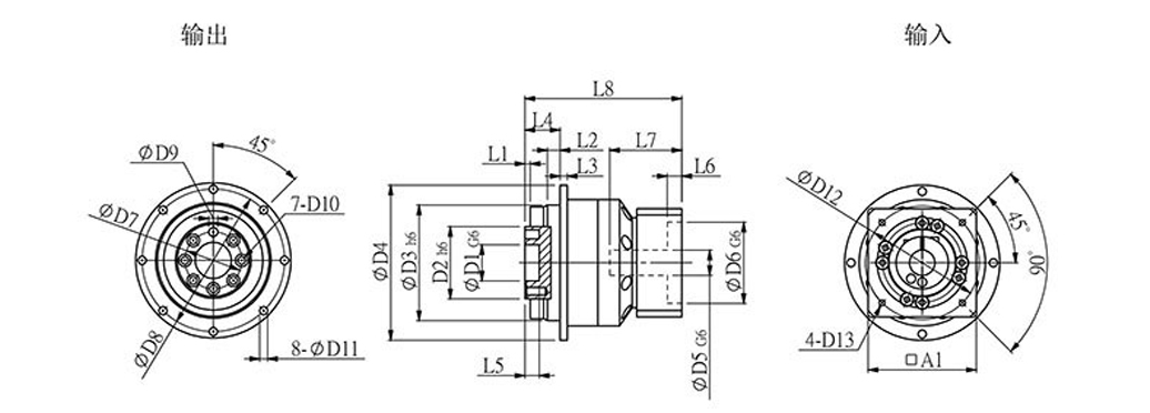 東莞斜齒輪行星減速機